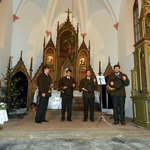 Předvánoční troubení - kostel Sv. Anny v Albrechticích u Lanškrouna 02